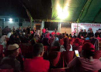 Kampanye Dialogis Limi-Welty di Tiga Desa Santombolang Disambut Meriah, Dukungan Warga Semakin Kuat