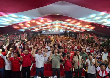 Ribuan Warga Sambut Kampanye SKDT-LMWK di Desa Buntalo, Pembangunan dan Kesejahteraan Masyarakat