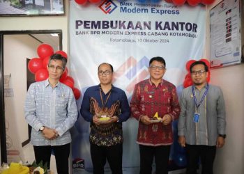 Pj. Walikota Hadiri Peresmian Kantor BPR Modern Express Kotamobagu
