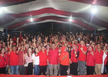 Kampanye Dialogis di Desa Konarom, Ribuan Warga Optimis Limi-Welty Menang