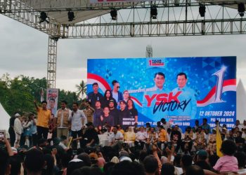 Kampanye Akbar di Kotamobagu, The Winner Untuk YSK