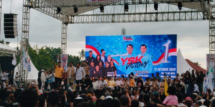 Kampanye Akbar di Kotamobagu, The Winner Untuk YSK