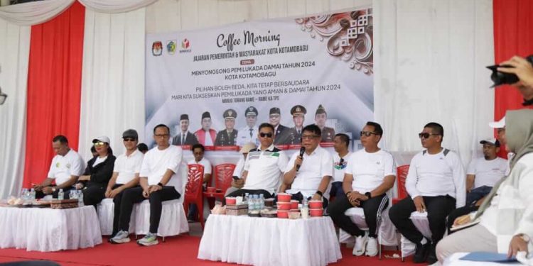 Pj. Walikota Hadiri Coffe Morning Jajaran Pemkot Kotamobagu bersama Masyarakat