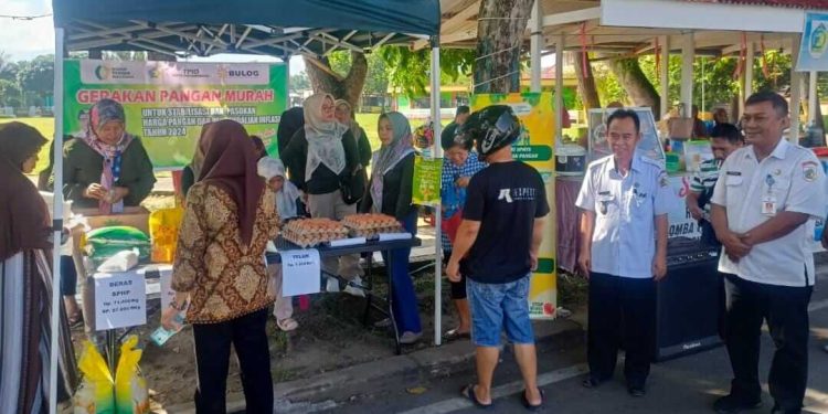 Pemkot Kotamobagu Gelar Gerakan Pangan Murah