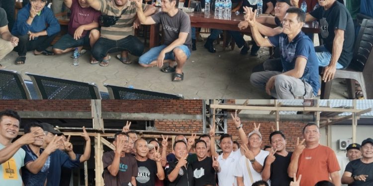 Komunitas Jual Beli Kendaraan Kotamobagu Deklarasi Dukung The Winner