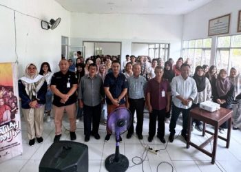 KPU Kotamobagu Gelar Sosialisasi Tahapan Pilkada Melalui Nonton Bareng