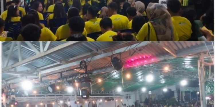 Gelegar”Ribuan Milenial Deklarasi Dukung The Winner