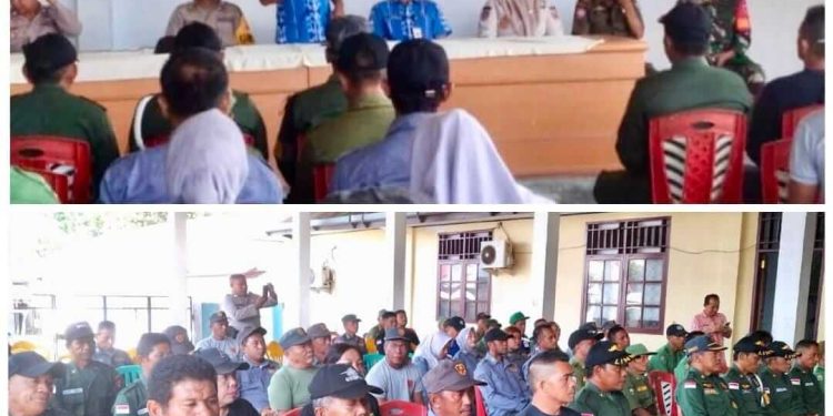 Pertemuan Linmas Kotamobagu Selatan Bahas Kesiapan Pengamanan Pilkada