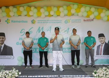 Pj Wali Kota Kotamobagu Hadiri Peringatan Hari Kesehatan Nasional ke-60