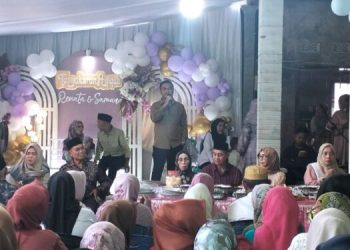 Bahkan di Acara Hajatan, KPU Kotamobagu Masif Sosialisasi Tahapan Pilkada 2024