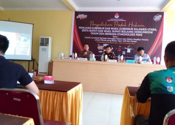 KPU Bolmong Gelar Penyuluhan Produk Hukum Pilkada 2024 Bersama Insan Pers
