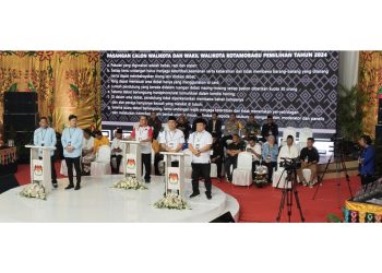 BAWASLU Kotamobagu Awasi Jalannya Debat Ketiga Pilwako 2024