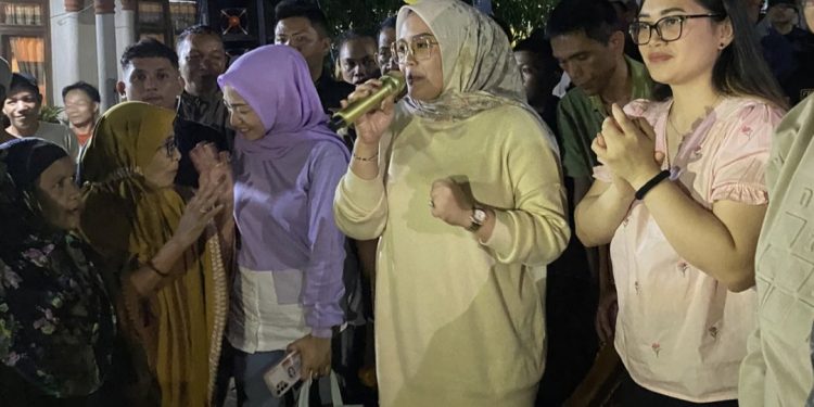 Menjelang Pemilihan,Isteri Cawali dan Wawali Pacu Road To Posko The Winner di Tiap Desa/Kelurahan