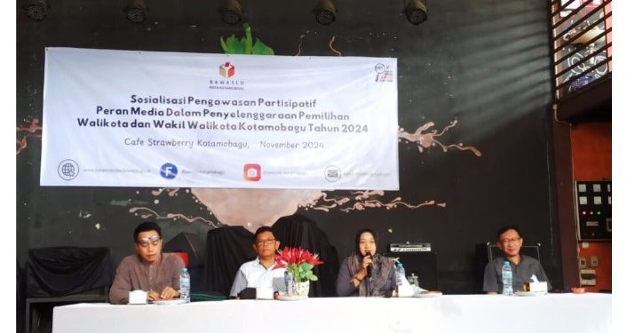 Bawaslu Kotamobagu Ajak Insan Pers Dalam Pengawasan Pilwako 2024