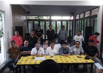 Gelar Konferensi Pers,The Winner Komitmen Akan Mengayomi Seluruh Warga Kotamobagu