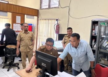 Pj Walikota Kotamobagu Sidak di Disdukcapil, Pastikan Layanan Prima