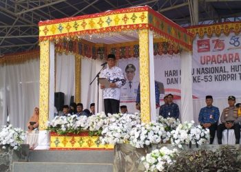 Pj Wali Kota Kotamobagu Pimpin Upacara Hari Guru Nasional ke-79 dan HUT ke-53 KORPRI