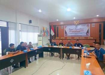 KPU Kotamobagu Gelar Rakor Persiapan Logistik Pilkada