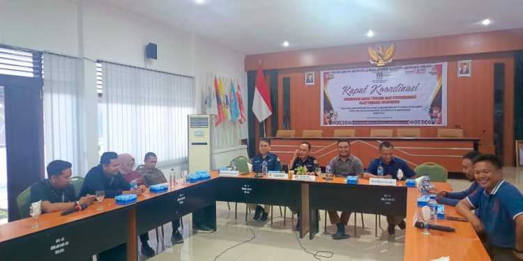 KPU Kotamobagu Gelar Rakor Persiapan Logistik Pilkada