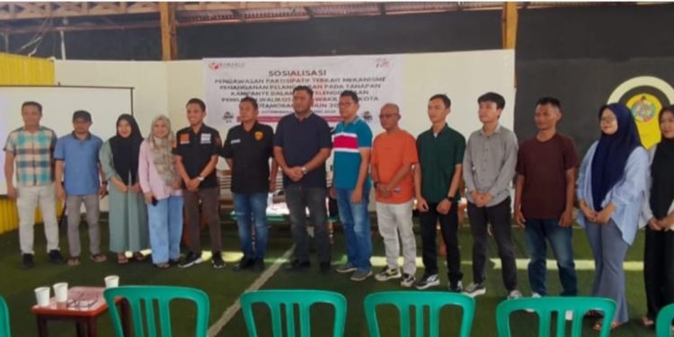 Menjelang Pemilihan,Panwascam di 4 Kecamatan se – Kota Kotamobagu Gelar Sosialisasi Pengawasan Partisipatif