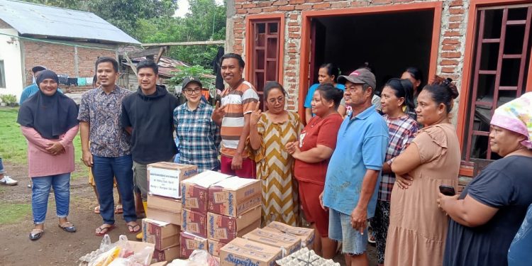 Tanggap Darurat Banjir Kotamobagu, Wakil Walikota Terpilih Hadir di Tengah Warga