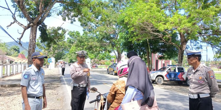 Jasa Raharja dan Polres Bolmut Bersinergi Tingkatkan Kesadaran Berlalu Lintas