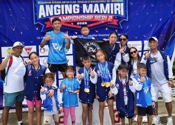 TCW Akuatik Kotamobagu Torehkan Sejarah di Anging Mamiri Championship 2025