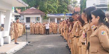“Siap-Siap Jo!” Pesan RVM di Apel Kerja Perdana Pemkot Kotamobagu