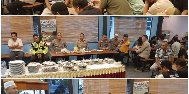 Kapolres Kotamobagu Gelar Buka Puasa Bersama Jurnalis