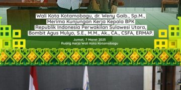 Walikota Kotamobagu Menerima Kunker BPK RI Perwakilan Sulut
