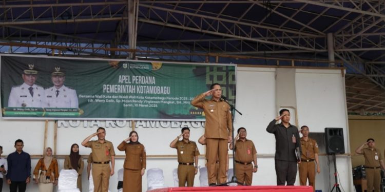 Weny Gaib Pimpin Apel Perdana Jajaran ASN Pemerintah Daerah Kota Kotamobagu