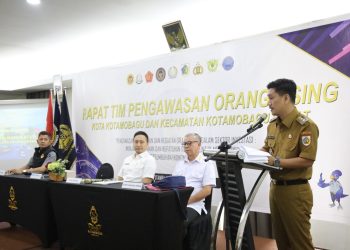 Wawali Kota Kotamobagu Membuka Secara Resmi Rapat Tim PORA Kota Kotamobagu