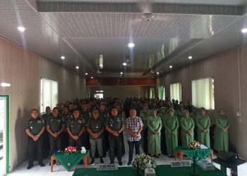 Kodim 1303/Bm Tingkatkan Profesionalisme Prajurit Lewat Sharing Komunikasi dan Motivasi