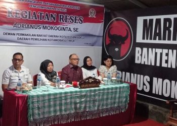 Ketua DPRD Adrianus Mokoginta Serap Aspirasi di Dapil