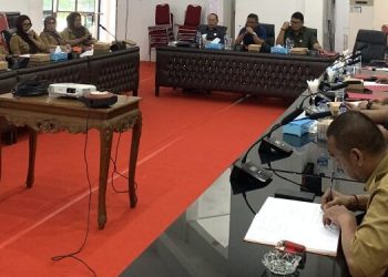 Rakor Bersama Camat dan Sangadi, Komisi I DPRD Kotamobagu Bahas Soal Ini