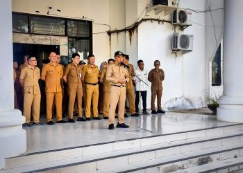 Wabup Argo Pimpin Apel Pagi ASN Boltim