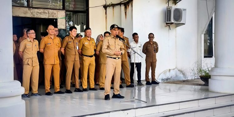 Wabup Argo Pimpin Apel Pagi ASN Boltim