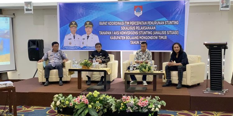 Wabup Argo Hadiri Rakor Tim Percepatan Penurunan Stunting