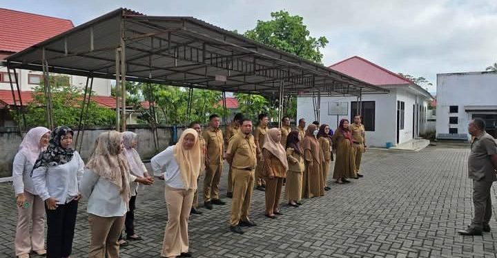 Pimpin Apel Kerja Bersama, Firmansyah Ajak ASN Sekretariat DPRD Bekerja Disiplin dan Tanggung Jawab