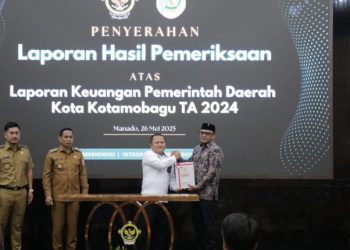 Raih Predikat WTP atas LKPD 2024, Ketua DPRD Apresiasi Kinerja Pemkot Kotamobagu