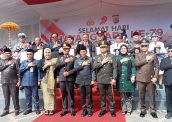 Walikota Kotamobagu Hadiri Upacara Peringatan Hari Bhayangkara Ke – 79