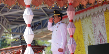 Wali Kota Kotamobagu Pimpin Upacara HUT Kemerdekaan RI Ke – 80