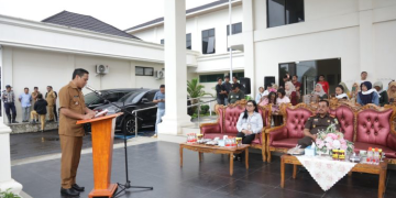 Walikota Weny Gaib Buka Pasar Murah di Kejaksaan Negeri Kotamobagu