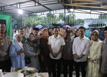 Walikota dan Wakil Walikota Hadiri Halal Bi Halal di Desa Moyag Todulan