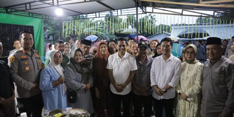 Walikota dan Wakil Walikota Hadiri Halal Bi Halal di Desa Moyag Todulan