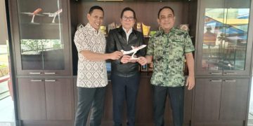 Wali Kota Kotamobagu dan Bupati Bolmong Temui Direksi Lion Air Bahas Rute Baru