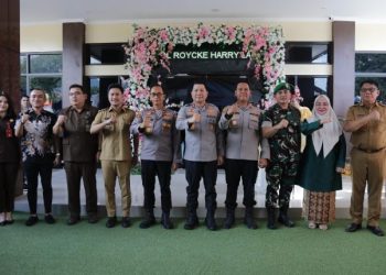 Wakil Walikota Kotamobagu Hadiri Peresmian Gedung Baru Polres Kotamobagu oleh Kapolda Sulut
