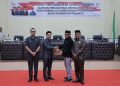 Rendy V Mangkat Hadiri Paripurna Tingkat II Penyerahan SK Rekomendasi LKPJ Wali Kota T.A 2024