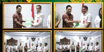 Wali Kota dan Wakil Wali Kota Kotamobagu Berikan Tugas PLH Kepada Lima Pejabat Pemkot