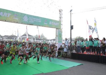 Wali Kota Kotamobagu Lepas Ribuan Peserta Kotamobagu Fun Race 2025